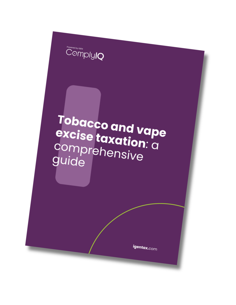 Tobacco and vape excise taxation a comprehensive guide