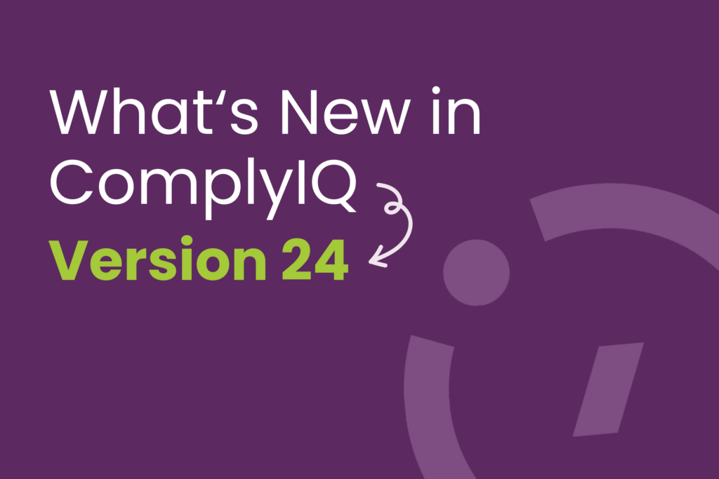 ComplyIQ Version 24