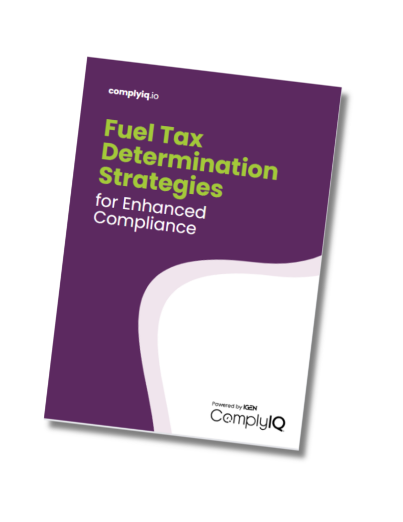 Fuel Tax Determination E-Book
